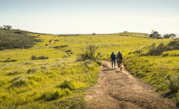 people hiking